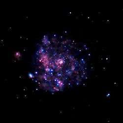 М101, видимая в рентгеновском диапазоне. Фотография телескопа Чандра.