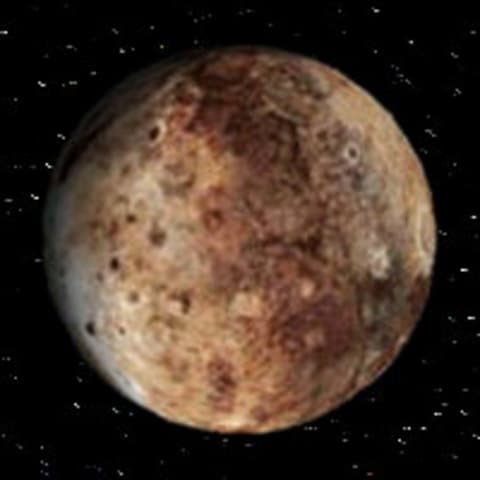 Планета Плутон крупным планом