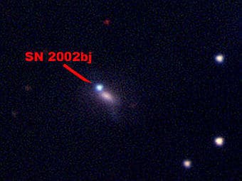 Сверхновая SN 2002bj.